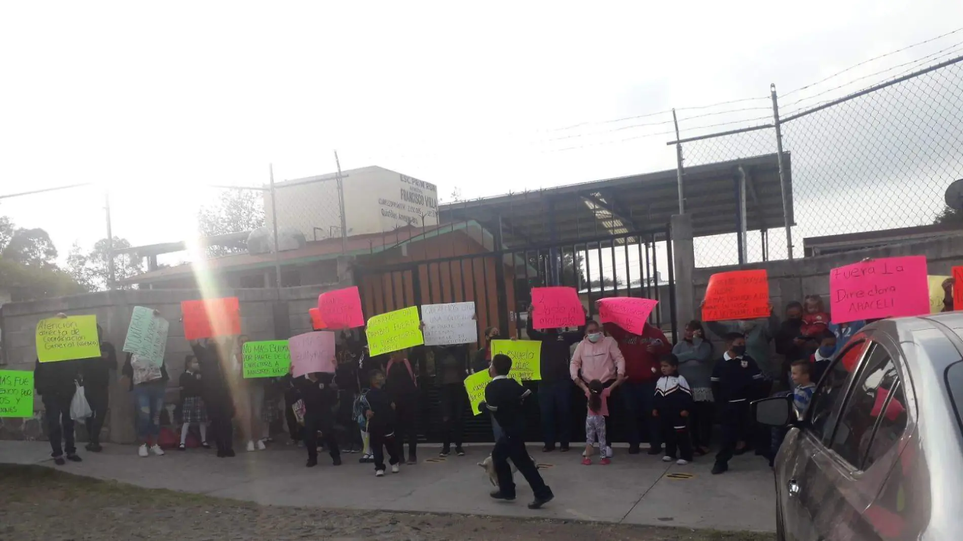 manifestación padres